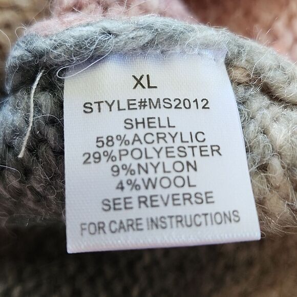 Oli & Hali Cropped Wool Blend Turtleneck Sweater - Picture 8 of 8